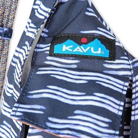 KAVU Mini Rope Sling Bag w/ Adjustable Rope Shoulder Strap Evening Tide - Picture 5 of 5